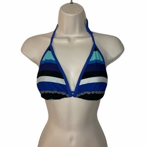 Converse Blue Triangle Bathing Suit Top